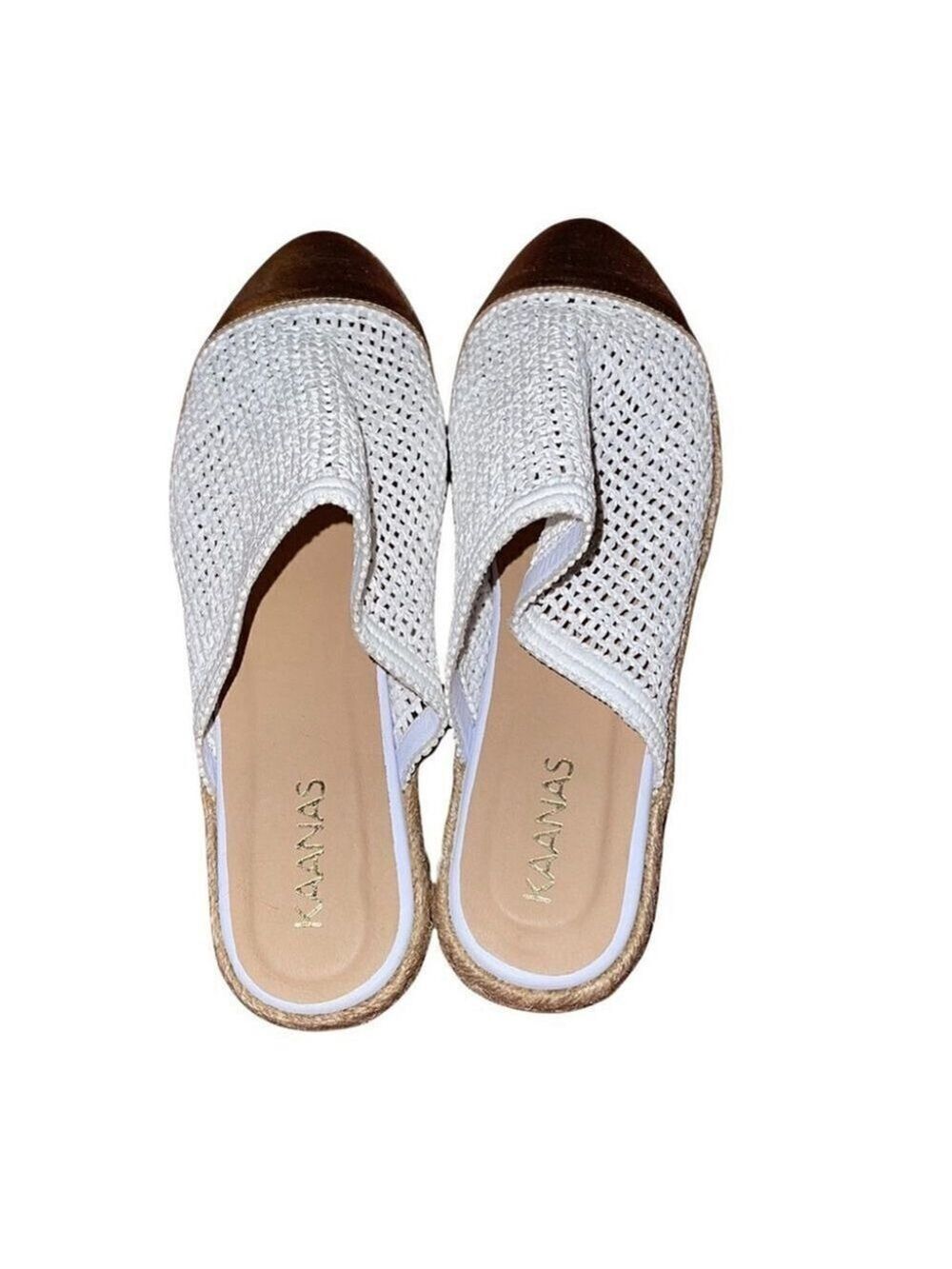 Kaanas | palau fishnet mule espadrilles - Picture 5 of 6